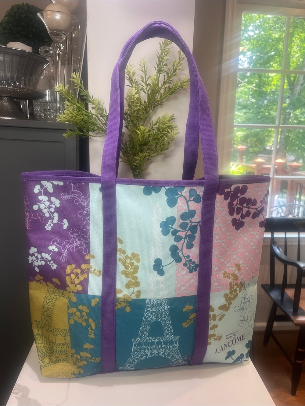 Lancôme Paris Eiffel Tower Tote Bag NWOT